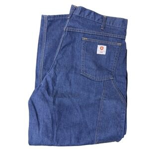 Tyndale FR Flame Resistant Work Jeans 42x30‎ Blue HRC 2 Made in USA U290T